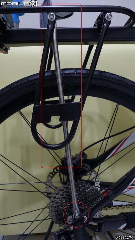 【車巡報告】GIANT XTC登山車後貨架加強版