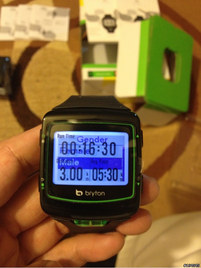 開箱文--Bryton Cardio 40 GPS運動手錶
