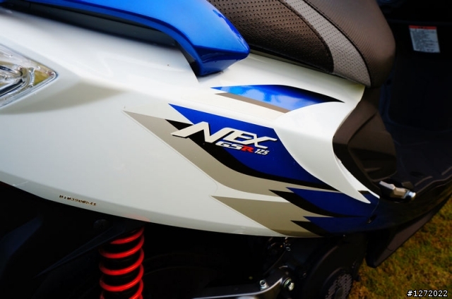 SUZUKI NEX GSR 125 藍白超越版 自HIGH小開箱