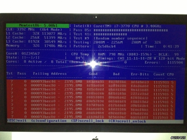 iMac 27 late 2012,記憶體搭配