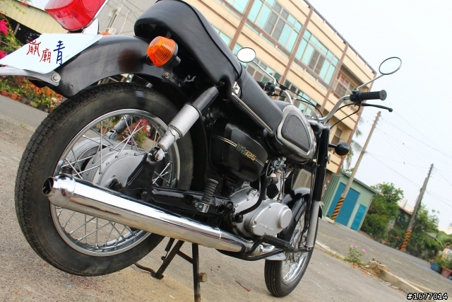 風華再現 陳年開箱-KAWASAKI B1 125