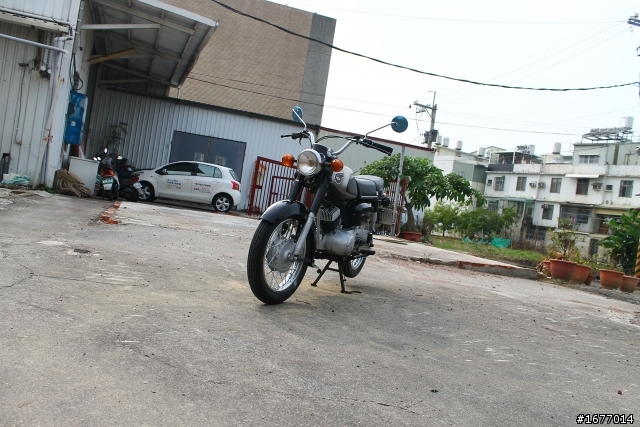 風華再現 陳年開箱-KAWASAKI B1 125