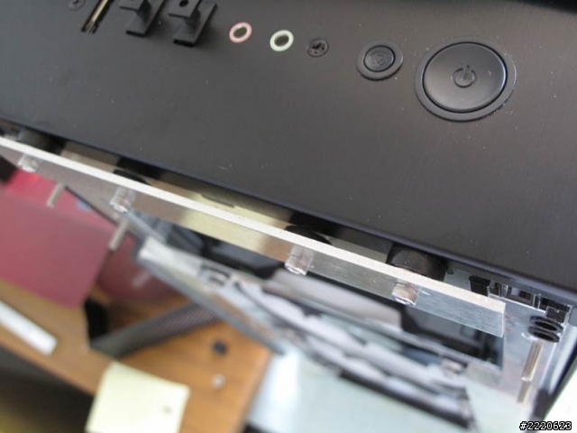 我的 PC-A04 MOD 改造~~~前面板加濾網重新設計