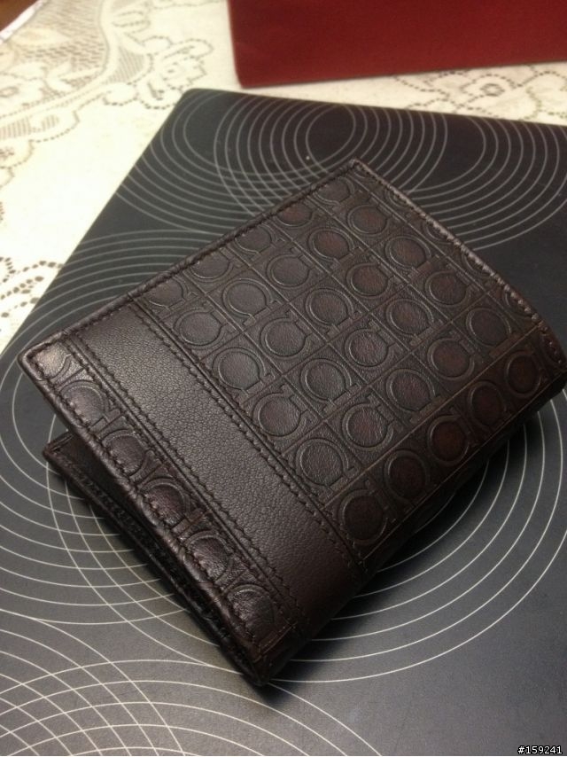 【開箱】Salvatore Ferragamo 男用短夾