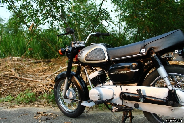 風華再現 陳年開箱-KAWASAKI B1 125