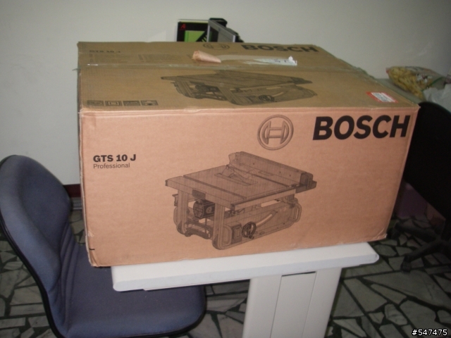 開箱~BOSCH GTS 10 J 鋸台 4/12 更新內容 4/25更新推把