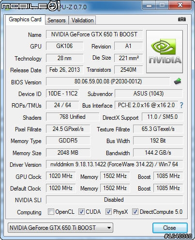 AMD 7850 PK nVidia 650Ti Boost