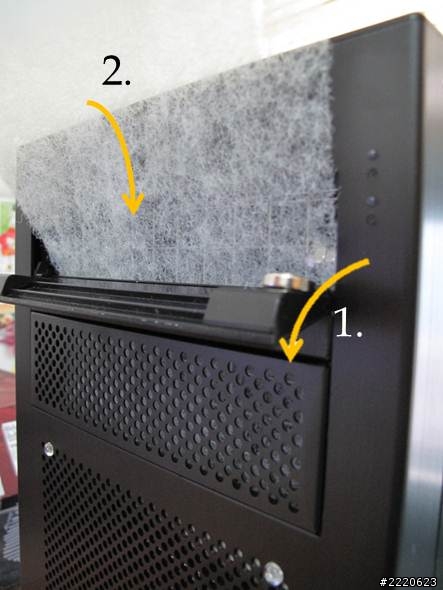 我的 PC-A04 MOD 改造~~~前面板加濾網重新設計