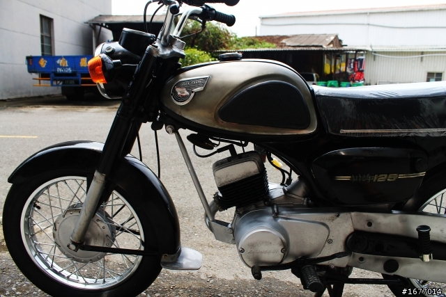 風華再現 陳年開箱-KAWASAKI B1 125