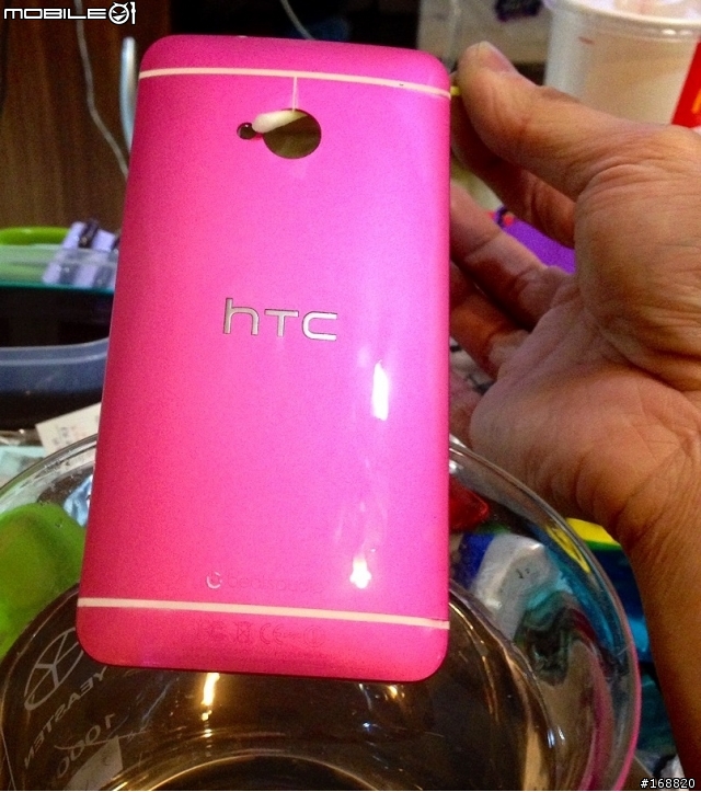 【HTC NEW ONE 粉紅色發表? 】新顏色新發表中,圖多慎入,iColor 新陽極