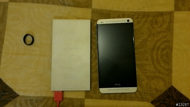 HTC new ONE自製行動電源背蓋