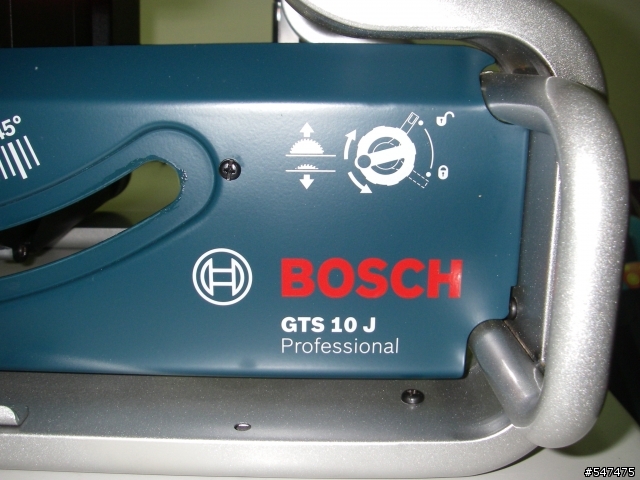 開箱~BOSCH GTS 10 J 鋸台 4/12 更新內容 4/25更新推把