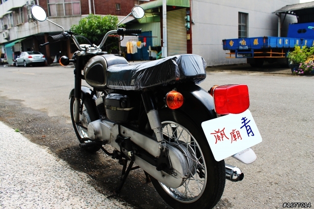 風華再現 陳年開箱-KAWASAKI B1 125