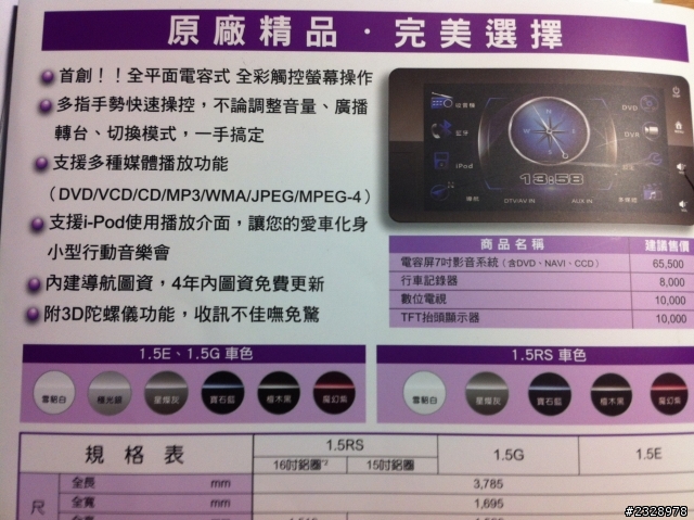 2013年4月份 Yaris 菜單分享!