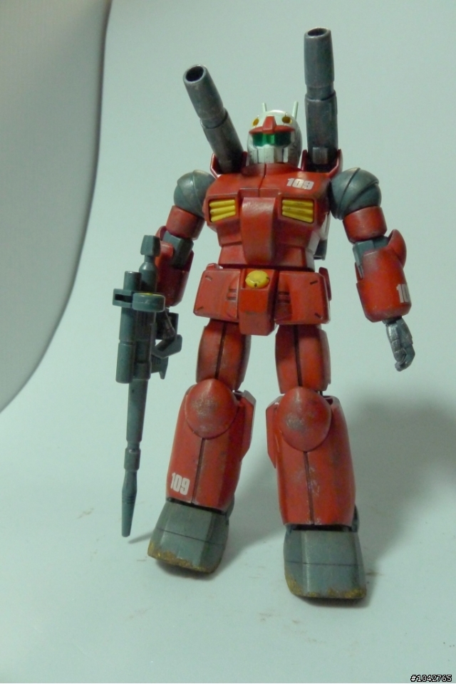 不專業組裝6- HGUC001 RX-77-2 GUNCANNON 天字第一號 鋼加農
