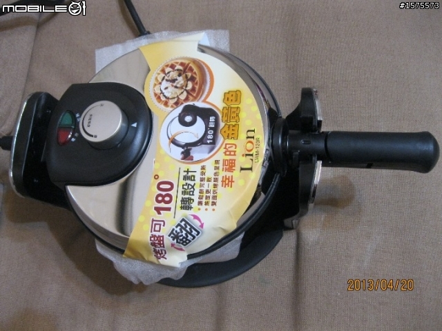 獅子心鬆餅機LWM-120R 開箱初體驗
