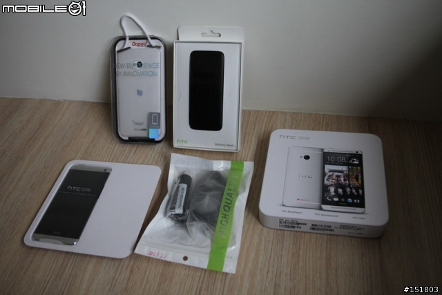 HTC ONE 3/29之被店員強迫買了大全配