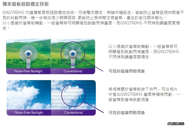 【試用】不閃爍又超廣視角的BENQ GW2760HS 液晶顯示器
