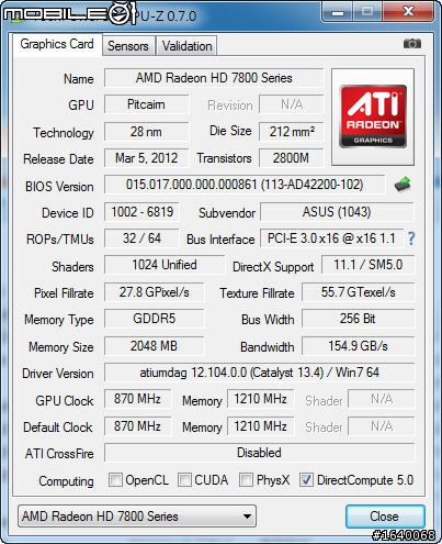 AMD 7850 PK nVidia 650Ti Boost