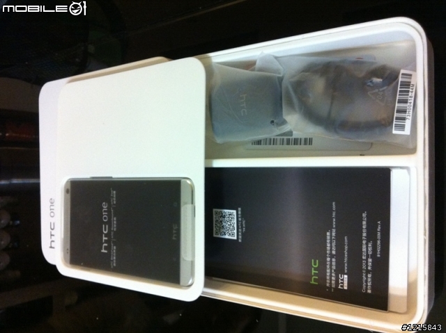 (圖可看了)大陸聯通版HTC New One 開箱