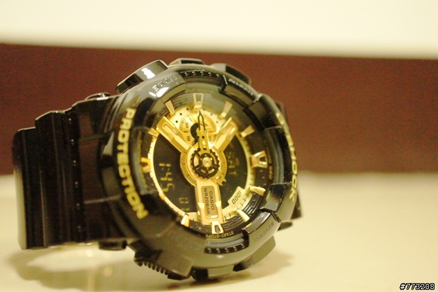 【 簡單開箱 】G-SHOCK 變形金剛黑金 GA-110GB-1A