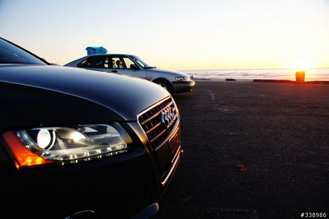 陽光海灘絕配 Audi A5 Cabriolet 2.0 TFSI 奧迪 A5 敞篷 (隕石灰)