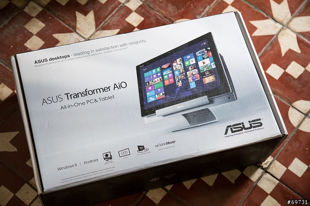 華碩Transformer變形AiO,你沒想過桌機也能這樣玩