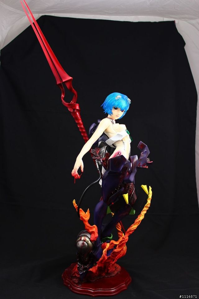 【作品分享】1/4 Rei Ayanami With Longinus