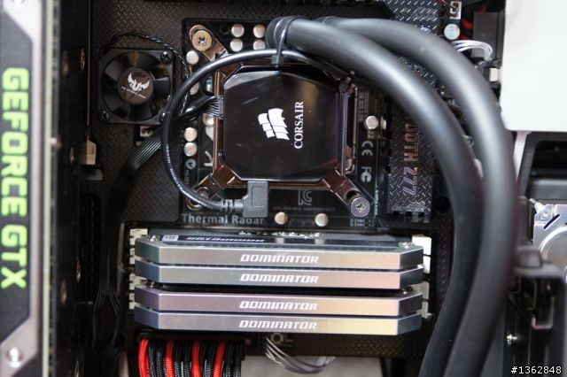 開放式露骨機殼 !! IN WIN D-Frame 機箱入手 / 新增背走線照片
