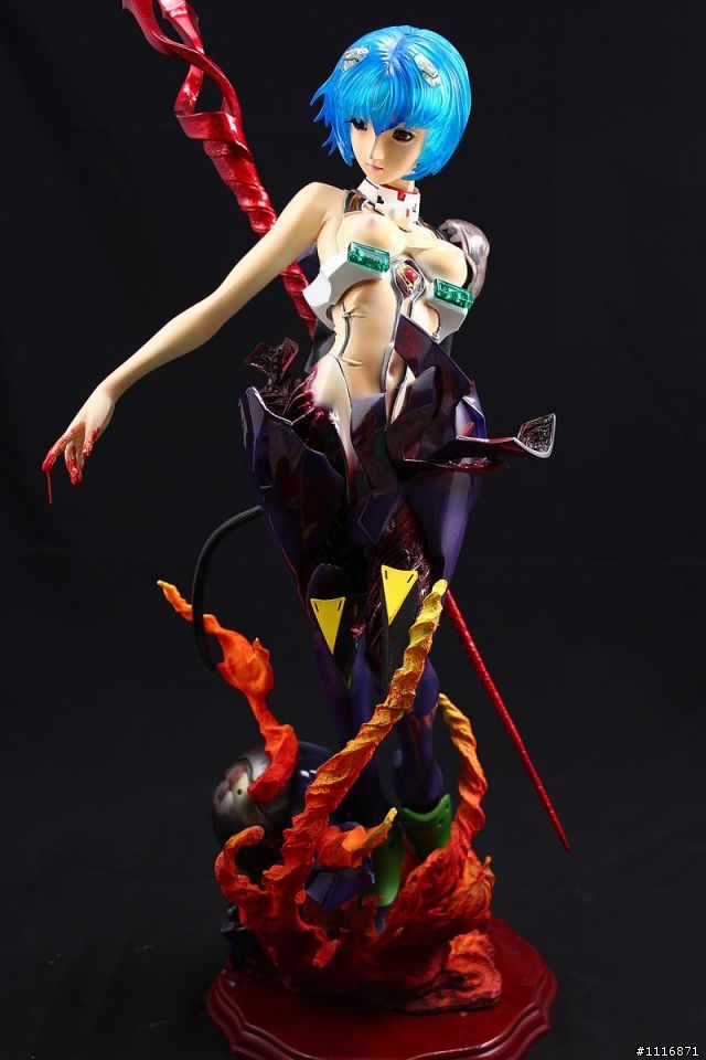 【作品分享】1/4 Rei Ayanami With Longinus