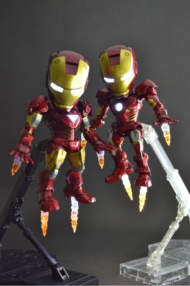 IRON MAN SD鋼鐵人 MARK 6 與 MARK 7 (圖多注意)
