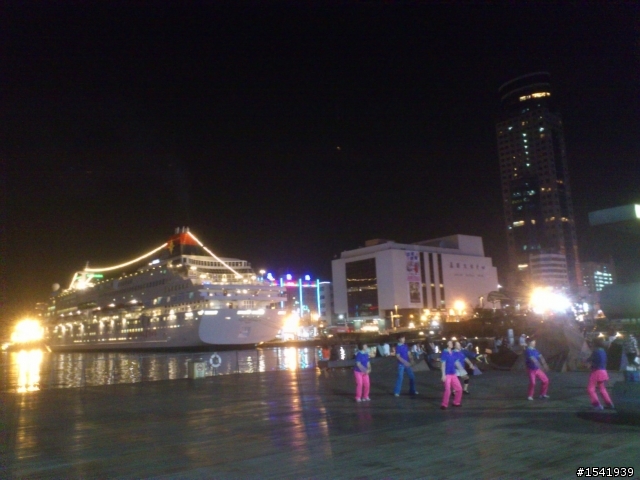 基隆港的夜晚