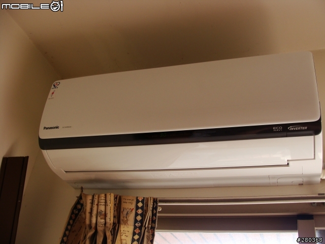 夏天到了~熱死我了~趕快來開我最喜歡的Panasonic ECO NAVI空調的動向感應 3D氣流