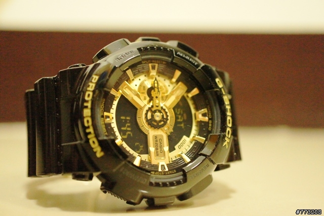 【 簡單開箱 】G-SHOCK 變形金剛黑金 GA-110GB-1A