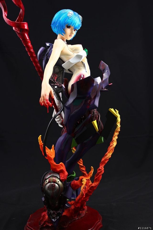 【作品分享】1/4 Rei Ayanami With Longinus