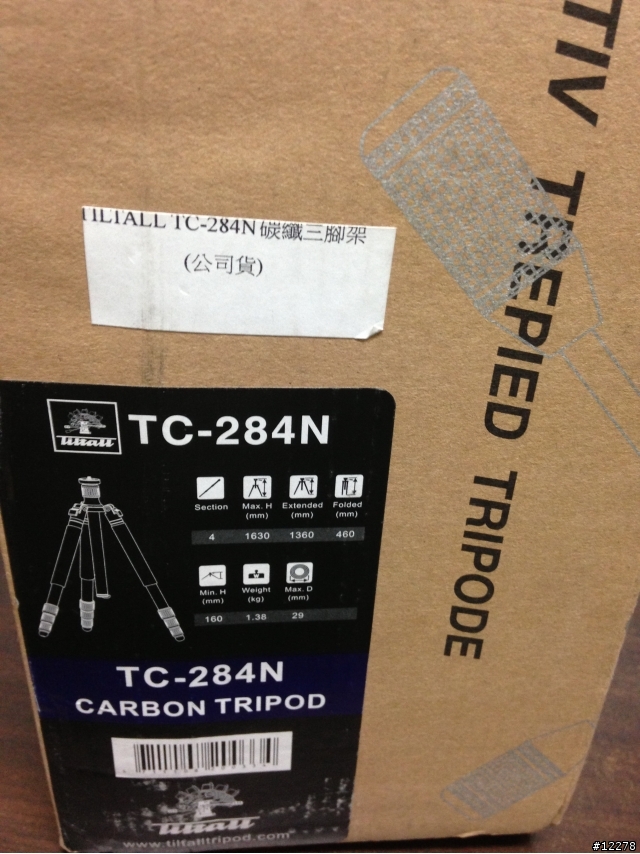 超值 Tiltall TC-284N 碳纖維腳架 PC-36NS 一點心得
