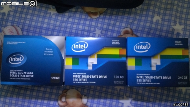 Intel 335 & 330 SSD開箱文