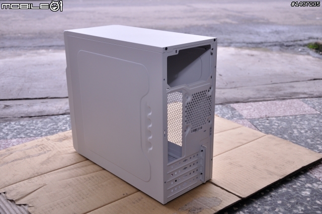迷你輕巧 銀欣SilverStone PS08W 純白開箱 (M-ATX)