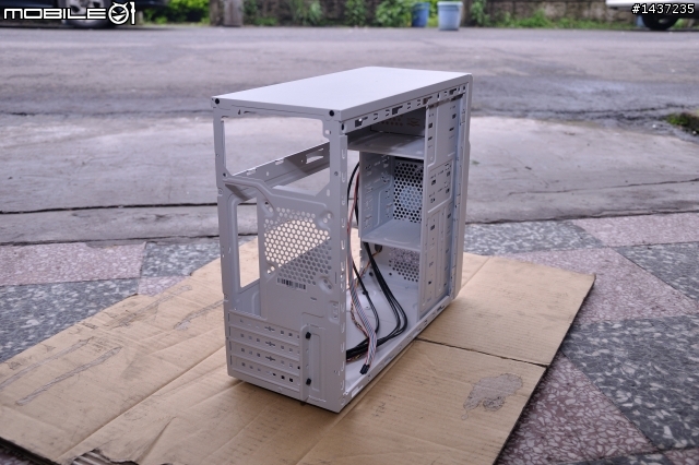 迷你輕巧 銀欣SilverStone PS08W 純白開箱 (M-ATX)