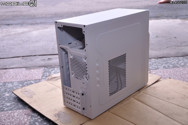 迷你輕巧 銀欣SilverStone PS08W 純白開箱 (M-ATX)