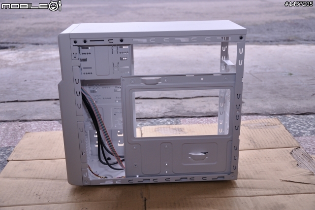 迷你輕巧 銀欣SilverStone PS08W 純白開箱 (M-ATX)