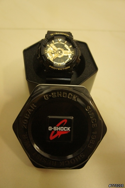 【 簡單開箱 】G-SHOCK 變形金剛黑金 GA-110GB-1A