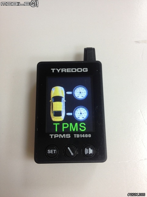TYREDOG 無線胎壓偵測器 TPMS TD1400 【開箱文】圖多