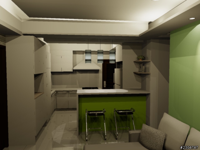 新屋裝潢 (3D圖配色詢問)