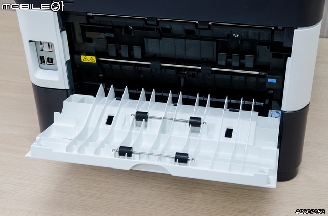 內建豐富管理功能 京瓷ECOSYS FS-2100DN黑白雷射印表機試用