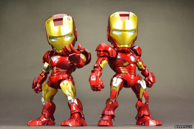IRON MAN SD鋼鐵人 MARK 6 與 MARK 7 (圖多注意)