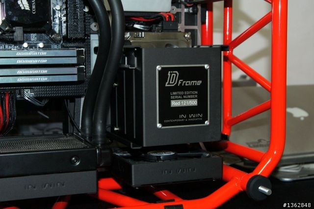 開放式露骨機殼 !! IN WIN D-Frame 機箱入手 / 新增背走線照片