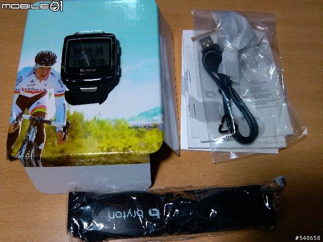Bryton Cardio 60 簡單開箱與和Nike sportwatch 手機GPS路徑比較