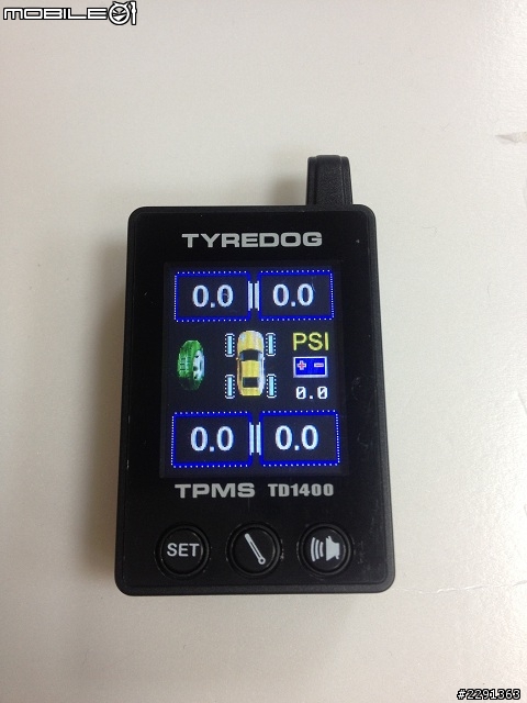 TYREDOG 無線胎壓偵測器 TPMS TD1400 【開箱文】圖多