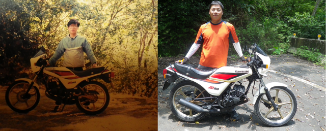 KAWASAKI AR80 SUZUKI RG50車聚
